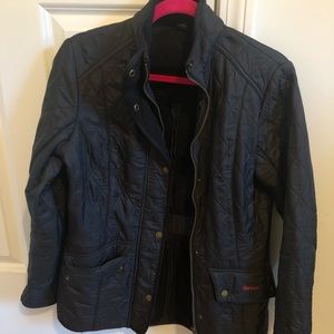 Barbour Navy Quilted Jacket